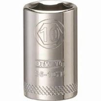 Stanley Tools 227527 10mm 6 Point Socket - 0.25 in. Drive