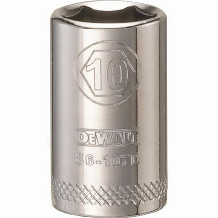 Stanley Tools 227527 10mm 6 Point Socket - 0.25 in. Drive