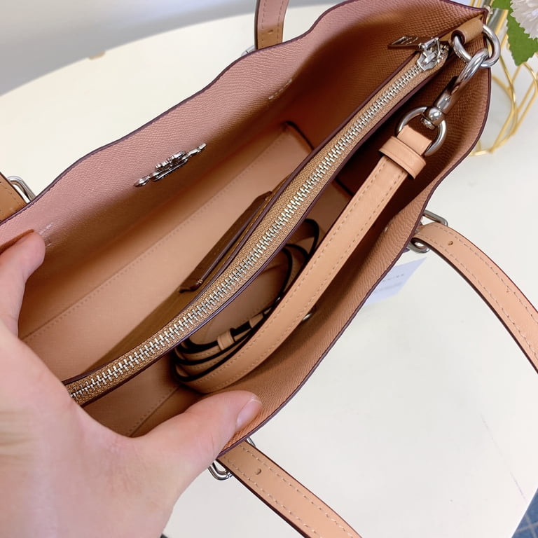 Coach C4250 Mollie Tote 25 In Signature Canvas IN Light Khaki