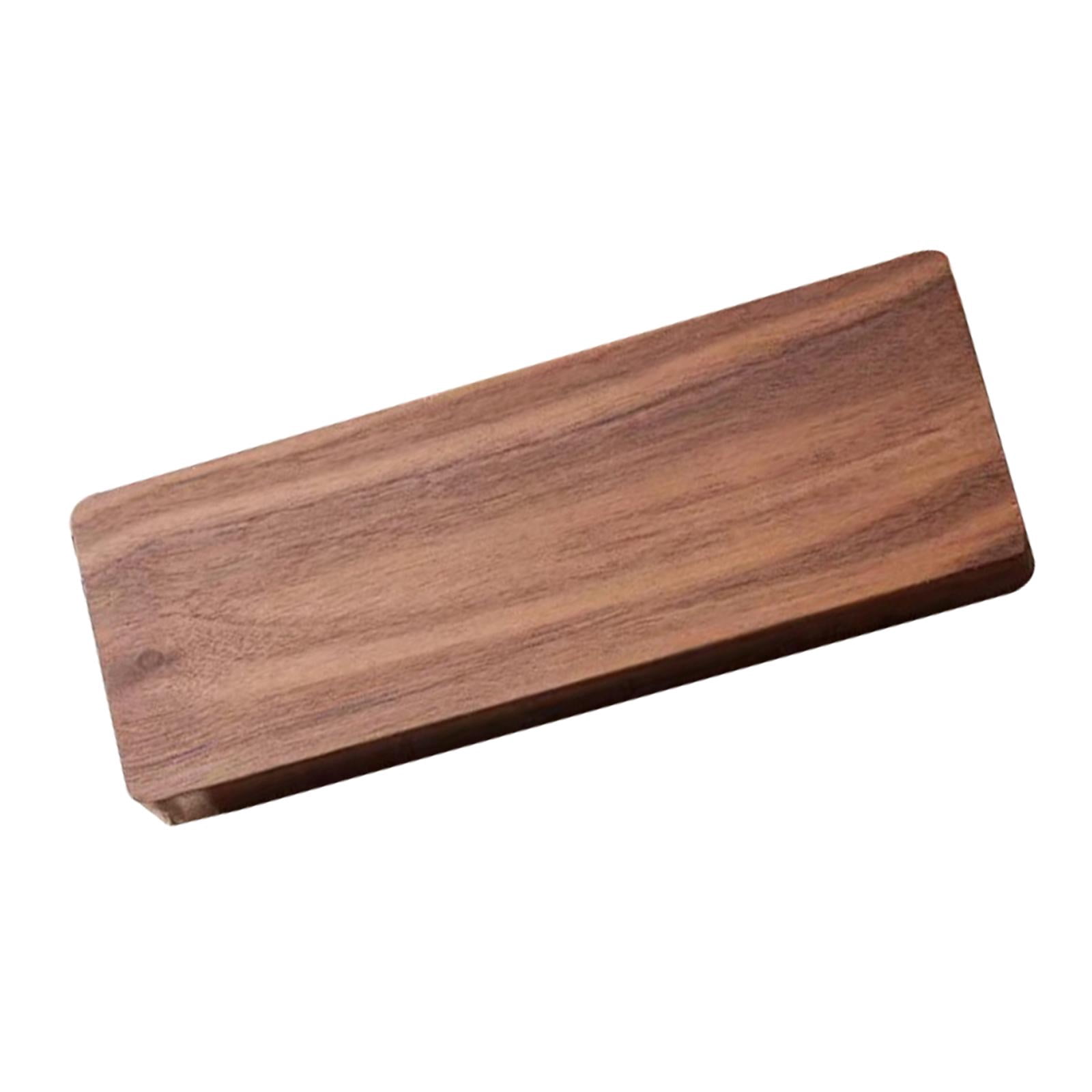 Milageto Empty Palette Box Wood Paint Tray 24 Grids Handcraft Acrylic Paint and Lid Paint