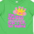 thumbnail image 4 of Inktastic I'm the Big Sister to Twins. Girls Toddler T-Shirt, 4 of 5
