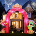 thumbnail image 6 of DomKom 9FT Cinco De Mayo Inflatables Outdoor Decorations,Blow Up Archway with Cactus and Chilly, Yard Colorful Mexican Carnival Festivals with Built-in LEDs for Garden Lawn Indoor Fiesta Decor, 6 of 8