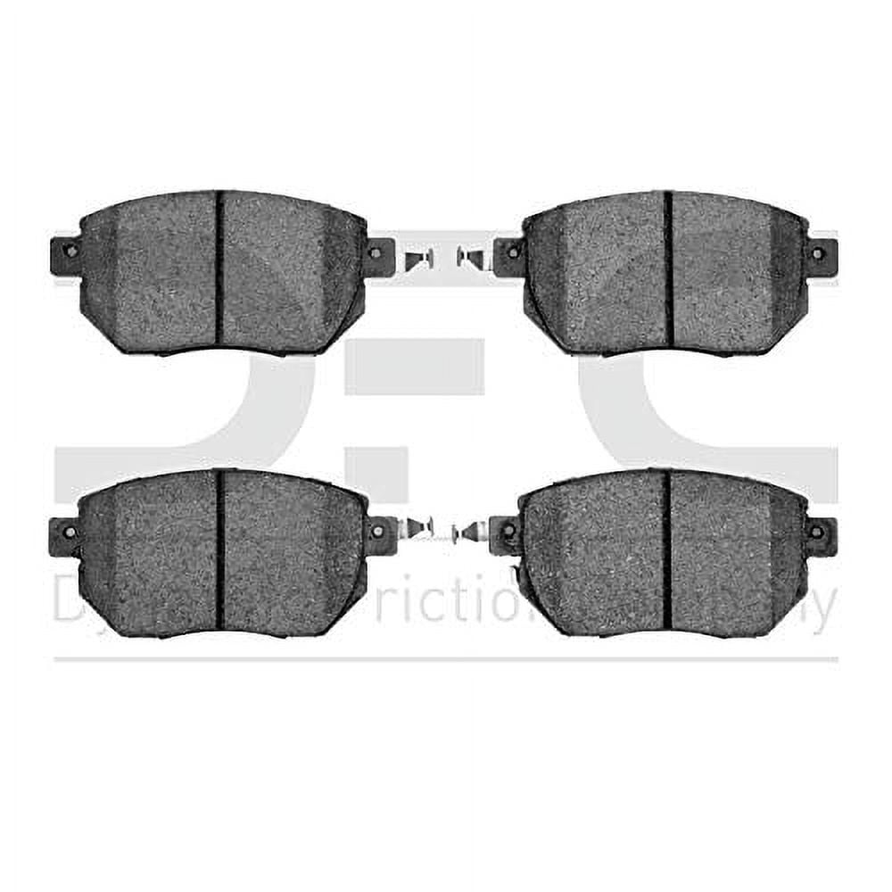 Dynamic 1551-0969-00 DFC 5000 Advanced Brake Pads - Ceramic Fits select: 2003-2007,2009-2010 NISSAN MURANO