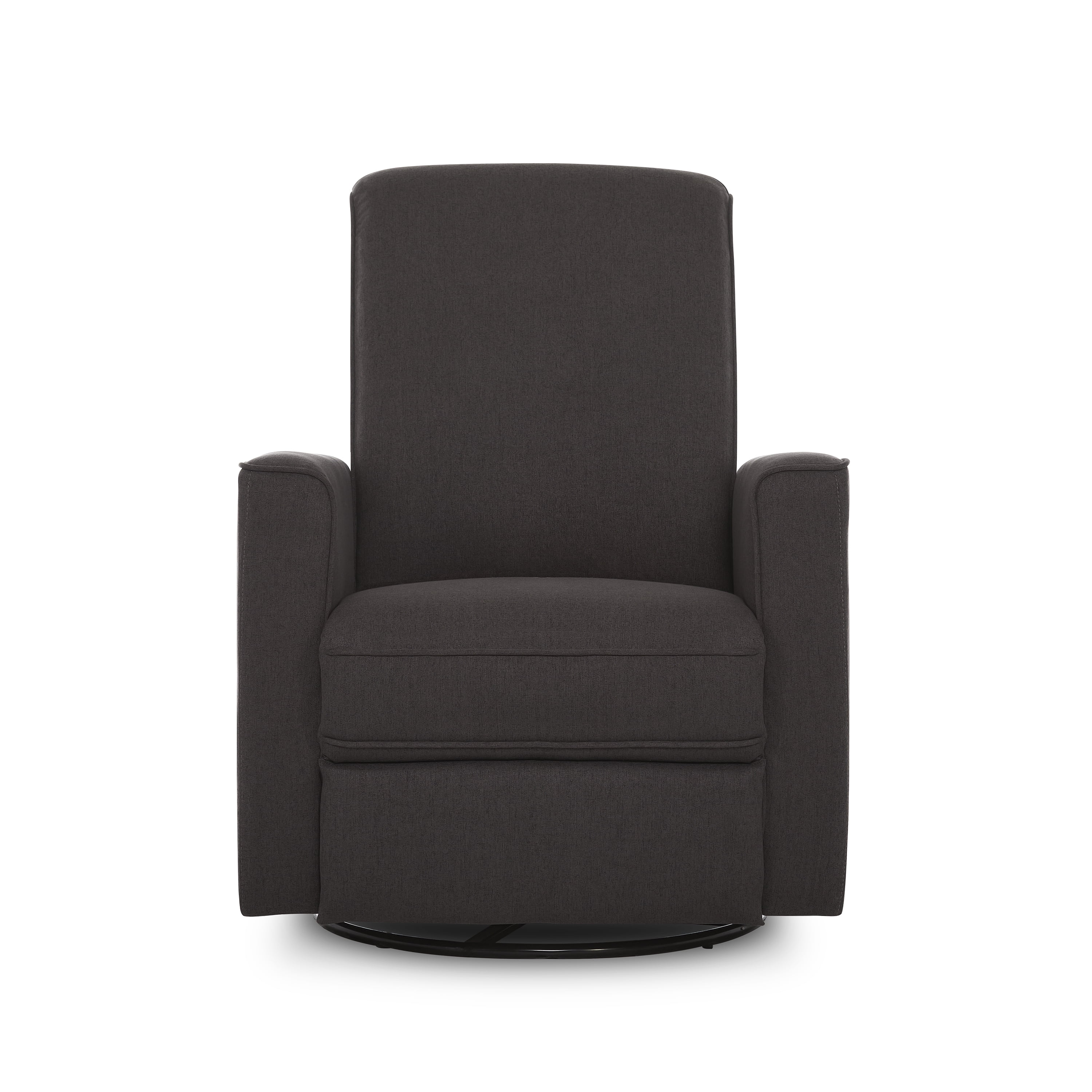 Evolur Harlow Power Recliner Glide Rocker with USB Port, Charcoal