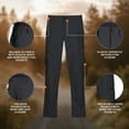 thumbnail image 4 of Propper Men's Stretch Waist Cargo Work Pant-LAPD Navy,Reinforced knee,Relaxed fit,Expandable cargo pockets, 4 of 12