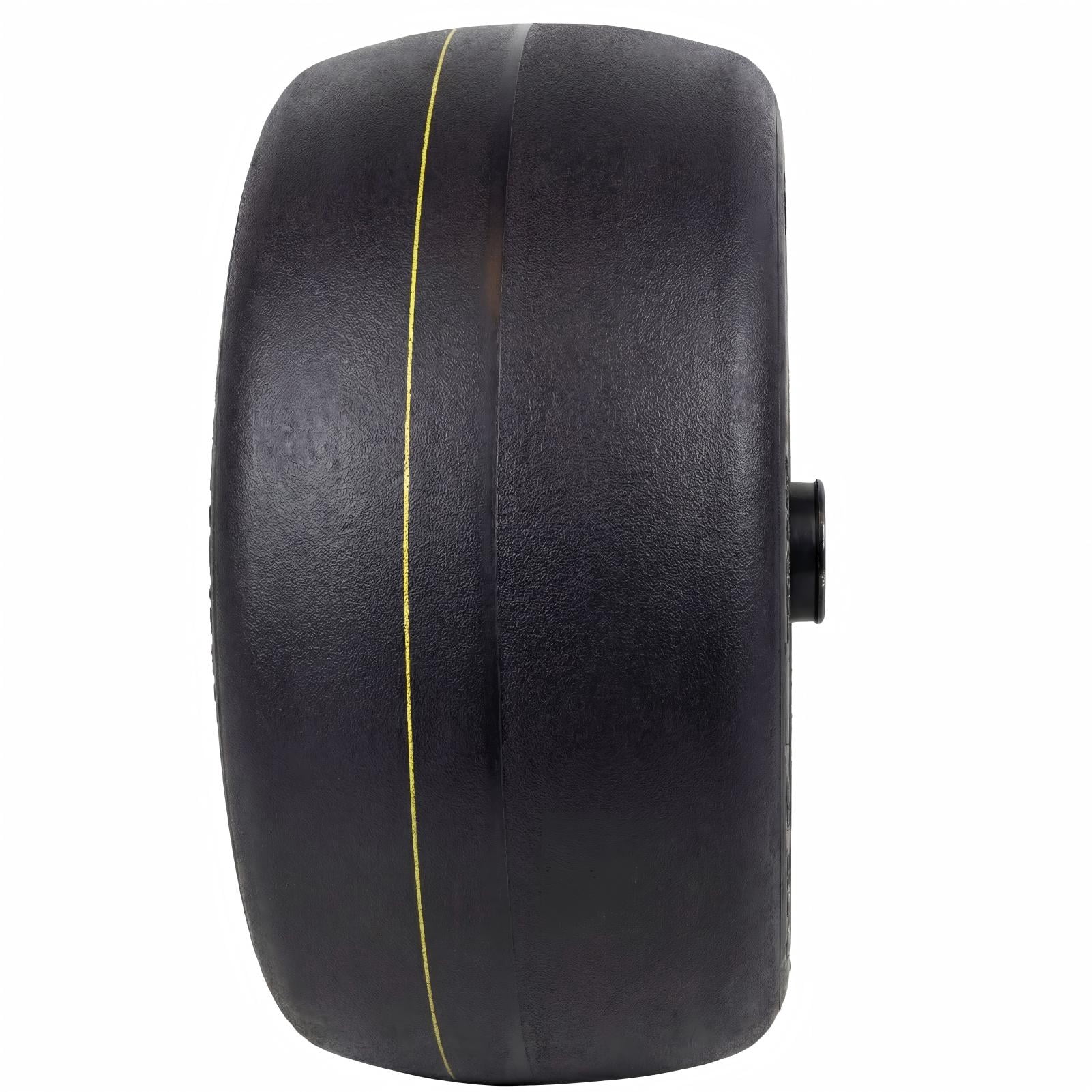 Hi-Run 2 Set SU19 11X4.00-5 4PR Lawn & Garden Tires, 5x3 Black Wheel, 5/8" Bushing, 5.61" Hub Length Assembly