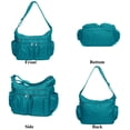 thumbnail image 4 of VOLGANIK ROCK Bolsos cruzados para mujer, bolsos de hombro, bolso de viaje de nailon ligero e impermeable, bolsos de bolsillo para mujer, 4 of 5