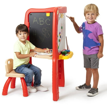 Crayola Super Duper Art Studio Easel and Desk With Chair