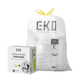 thumbnail image 1 of EKO Bolsas de Basura Tamaño E. 25-35 Litros. 80unidades. Caja dosificación fácil. Compatible con bote de basura EKO, uso en cocina, doméstico, extrafuertes, con cordón, 1 of 3