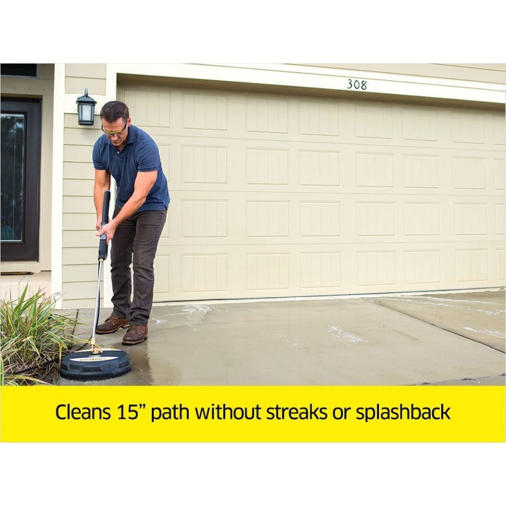 Karcher Surface Cleaner for Gas Pressure Washers 15in Streak-Free Attachment 