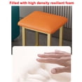 thumbnail image 3 of Square Ottoman Bench 5 in 1 Nesting Ottoman Cube Chair,Stackable Stools with Wheels for Tea Table,Pouf Foot Stool Save Space for Living Room Dining Room, 3 of 6