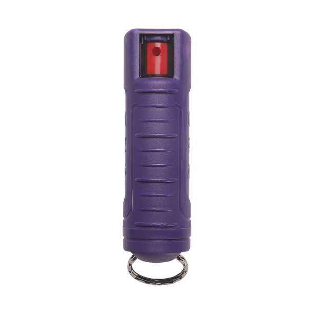 VEXOR Key Guard Pepper Spray Stream Spray with Purple Case and Key Ring