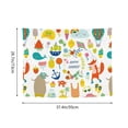 thumbnail image 6 of Kdxio Summer Animal Wall Hanging Tapestries Banner For Bedroom College Dorm Home Living Room Party Decor 29X37 In, 6 of 8