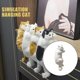 thumbnail image 3 of Estatua de gato de felpa Zulema juguetes de muñeca de felpa 15x13x31cm, 3 of 8