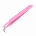 thumbnail image 5 of Lash Tweezers Stainless Steel False Eyelashes Tweezer for Eyelashes Extension PinkLE?15 Curved, 5 of 5