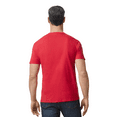 thumbnail image 4 of Gildan Softstyle Lightweight Cotton T-Shirt for Adult, True Red, 3XL, 4 of 5