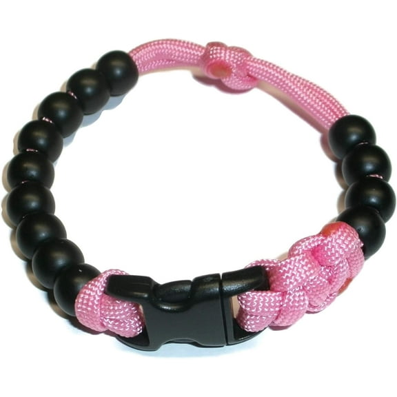 RedVex Pace Counter Bead Bracelet - Choose Your Color and Size (Light Pink - 10-inch)