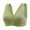 Green, variant on Jsaierl Bras for Women Plus Size Support T-shirt Bras Seamless Comfort Bralettes Elegant Breathable Full Figure Bras
