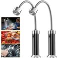 thumbnail image 3 of Luz para parrilla, lámpara de parrilla magnética, juego de luces para barbacoa, luces para parrilla al aire libre, accesorios para barbacoa, funciona con pilas, ángulo de rotación de 360 ​​g, 3 of 5