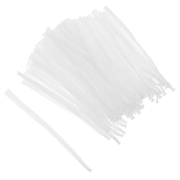 Masteelf  100 Pcs Kitchen Sink Strainer Mesh Bag Drain Covers for White