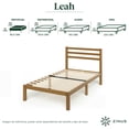 thumbnail image 1 of Base de Cama con Cabecera Individual Zinus Leah de Bambú. Fácil Armado, para Todas las Edades., 1 of 6