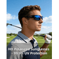 thumbnail image 4 of PUKCLAR Polarized Sports Sunglasses for Men And Women, 4 of 10