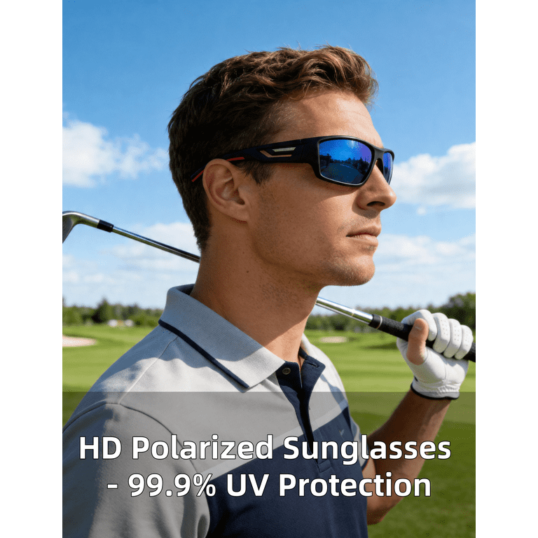 PUKCLAR Polarized Sports Sunglasses, UV400 Protection photo 3