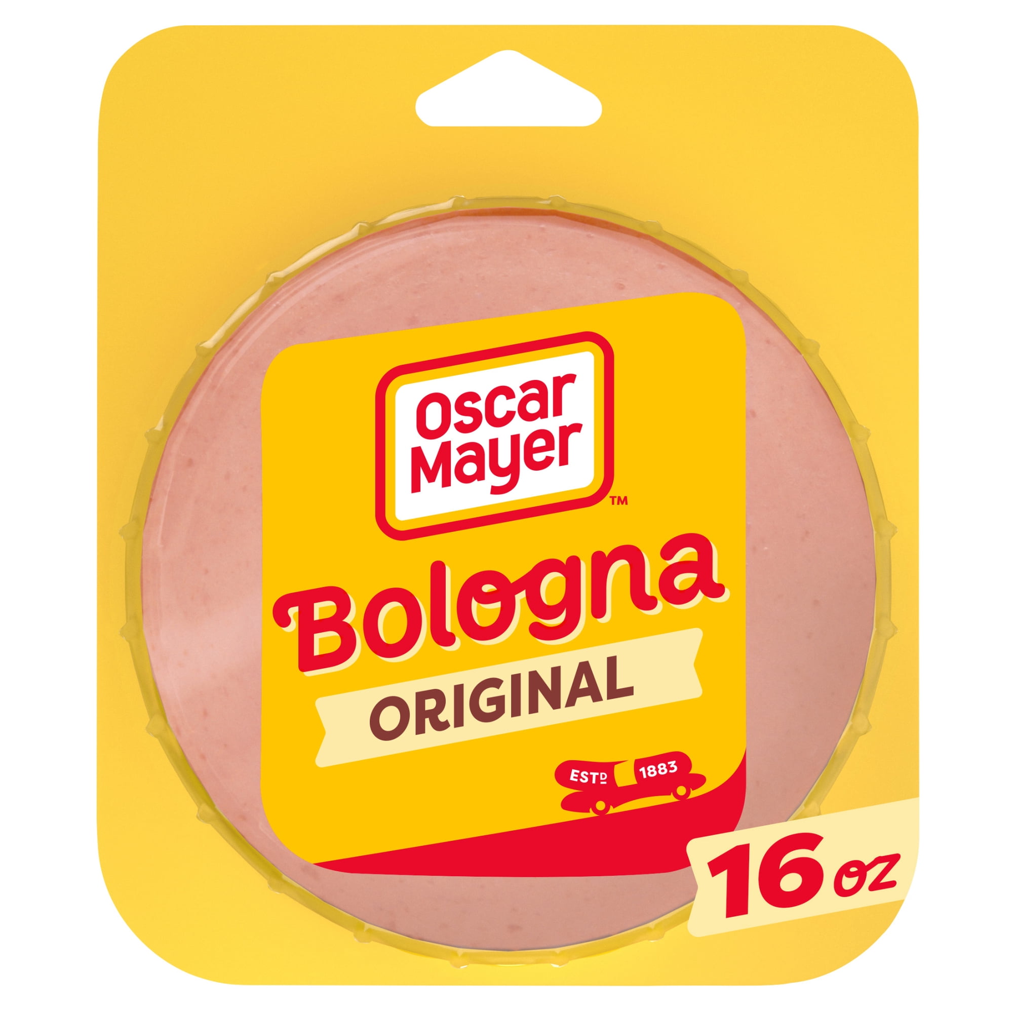 Oscar Mayer Bologna Sliced Deli Meat, for Easy Lunches and Snacking, Quality Meat, No Fillers, 16 oz