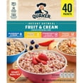 thumbnail image 4 of Quaker Instant Oatmeal Fruit & Cream, Variety Pack (40 pk.), 4 of 5