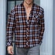 thumbnail image 1 of Seeotter Flannel Shirt for Men Cotton Mens Flannel Shirts Long Sleeve Plaid Soft Casual Button Down Shirt Men, 1 of 4
