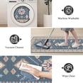 thumbnail image 4 of TECHVIDA Kitchen Rugs 3 Piece Set,Kitchen Mats for Floor Non-Slip Machine Washable, Boho Farmhouse Hallway Doormat for Holiday, 4 of 9