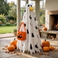 thumbnail image 5 of AuroraX Halloween 23" Porch Goose Clothes Sets 17 inch , Funny Pumpkin Ghost Kit 19 inch Porch Goose Outfits Autumn Halloween Decorations Outdoor Front Porch Goose Accessories, 5 of 6