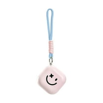 RICHMJ Mini Rechargeable Hand Warmers, Cute Portable Pocket Electric Heater,1.2 A Double-Sided Hot Hands with 2 Heat Settings, Light and Strap, Stuffers Reusable Outdoor Gifts for Women Men(Pink)