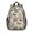 Skull and Bird, variant on Skull Gothic Pattern Backpack for School, Cute School Bag with Adjustable Shoulder Straps and Padded Back, 15"x11.42"x5.5"