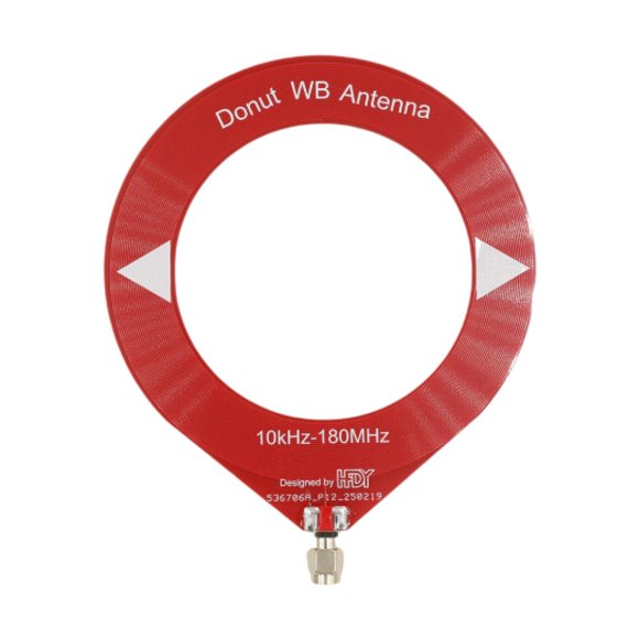 Antena de bucle mini de 10 KHz-180 MHz, robusta, de onda corta, de onda media, portátil, de alto rendimiento, reemplaza directamente la antena tipo Rojo