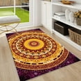 thumbnail image 6 of 4'x6' rug pad for carpet thick carpet for living room cute area rug fluffy area rug large area rug for living room, 6 of 10