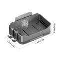 thumbnail image 3 of Usloyux Under $5 Wall Mounted Soap Dish, Hole Less Soap Holder with Drainage, Bathroom Shelf for Shower, Strong Adhesive Soap Box, Kitchen Sink Organizer for Bar Soap, 3 of 6