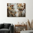 thumbnail image 6 of Empire Art "Water Lilly Pads 1" Mixed Media Iron Hand Painted Dimensional Wall Décor, 6 of 9