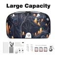 thumbnail image 3 of Halloween Hard Drive Case - Waterproof Oxford Fabric Digital Bag for Cable Cord Organizer, Cable Box Organizer Small - 5.9x9.44x3.14 in, 3 of 6