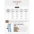 thumbnail image 6 of Chase Secret Women's Ripped Jeans High Waisted Wide Leg Jeans Destroyed Flare Jeans, 6 of 6
