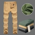 thumbnail image 5 of Yaoyar Men's Hiking Cargo Pants Joggers Outdoor Travel Pants Button Zipper Pocket Cargo Pants, 5 of 6