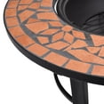 thumbnail image 6 of vidaXL Mosaic Fire Pit Terracotta 26.8" Ceramic, 6 of 7