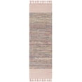 thumbnail image 2 of SAFAVIEH Montauk Jayde Striped Cotton Runner Rug, Pink/Multi, 2'3" x 8', 2 of 6