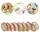 thumbnail image 2 of KAKOWELY 8 rollos de cintas para manualidades con temática de Pascua, bonitas cintas para regalos, suministros para manualidades DIY, 2 of 5