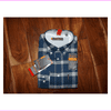 Ben Sherman Men's Long-Sleeve Stretch Woven Shirt XL/Blue