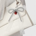thumbnail image 2 of Yokua Handmade Beaded Bows Keychain Beads Decoration Pendant Fabric Bag Charm, 2 of 8