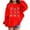 Red, variant on MEZZALL Girl's Hoodie Long Sleeve Soft Sweatshirt Graphic Hoody Kids Cute Pullovers Top Clothes For Girls