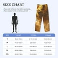 thumbnail image 4 of Xecao Golden Pig Cloud Fantasy Print Men's Straight Lounge Pajama Pants - The Ultimate in Comfortable Sleepwear-Small, 4 of 6