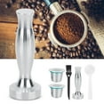 thumbnail image 3 of Dekaim Capsule de Café, 2 Pcs Capsule de Café en Acier Inoxydable Rechargeable avec Kit de Marteau à Poudre, 3 of 7