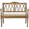 thumbnail image 3 of Safavieh Benjamin Geometric Rustic Bench, 3 of 5